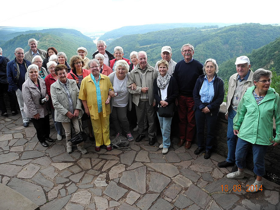 Senioren unterwegs 2015 im Deutsch-Belgischen Naturpark - der Kalk-Eifel